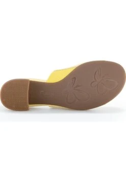 Gabor Pantolette Flach - Pastellgelb 10 Gabor Pantolette Flach - Pastellgelb -Gabor 14d8efc64b834e2289e4879a83d5460b