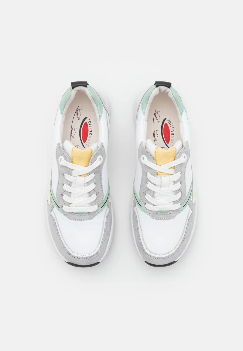 Gabor Comfort Sneaker Low - Weiss/light Grey Kombi 6 Gabor Comfort Sneaker Low - Weiss/light Grey Kombi – Bild 6