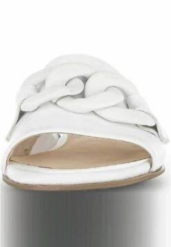 Gabor Pantolette Flach - Weiss Lds Uni 11 Gabor Pantolette Flach - Weiss Lds Uni -Gabor 31e70b2617dc4b619fb5904bd8e42289