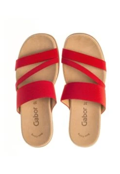 Gabor Pantolette Flach - Rot -Gabor 35e9ce02e6d345448f89da4f5d0b7783
