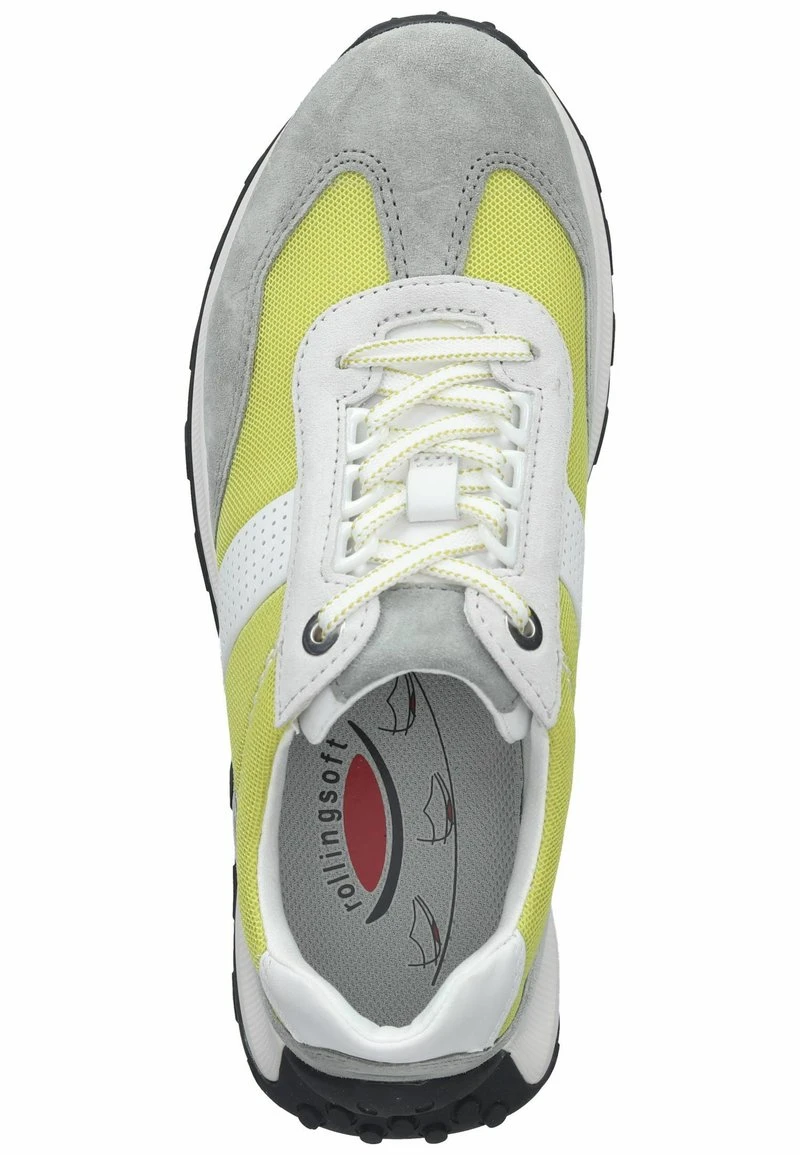 Gabor Sneaker Low - Yellow Pino Weiss 3 Gabor Sneaker Low - Yellow Pino Weiss – Bild 3