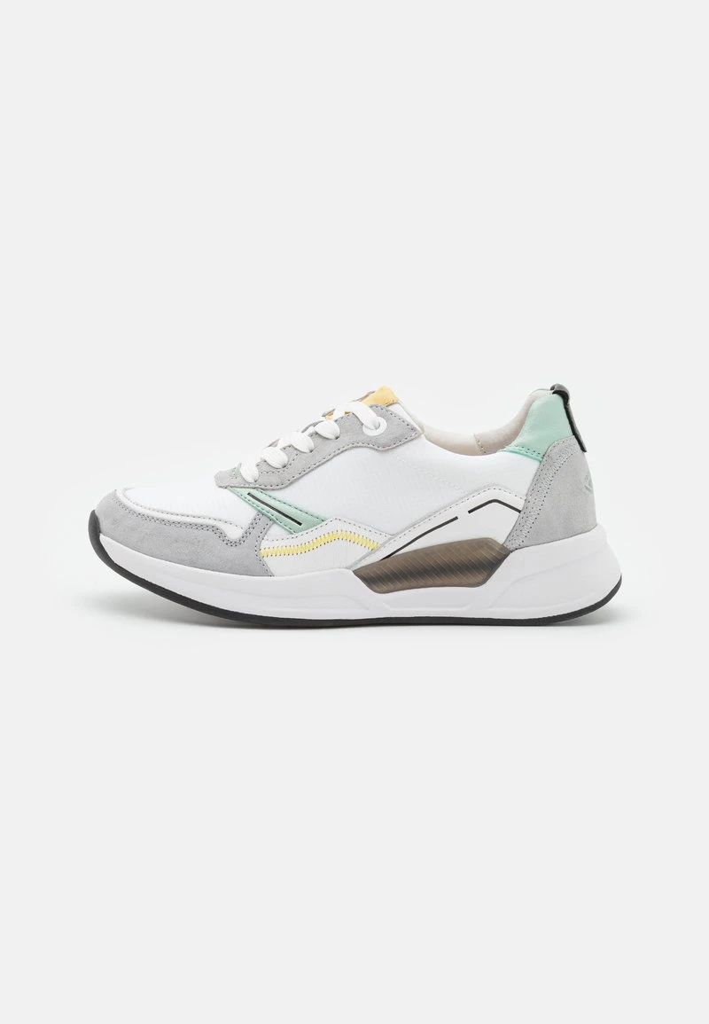 Gabor Comfort Sneaker Low - Weiss/light Grey Kombi 2 Gabor Comfort Sneaker Low - Weiss/light Grey Kombi – Bild 2