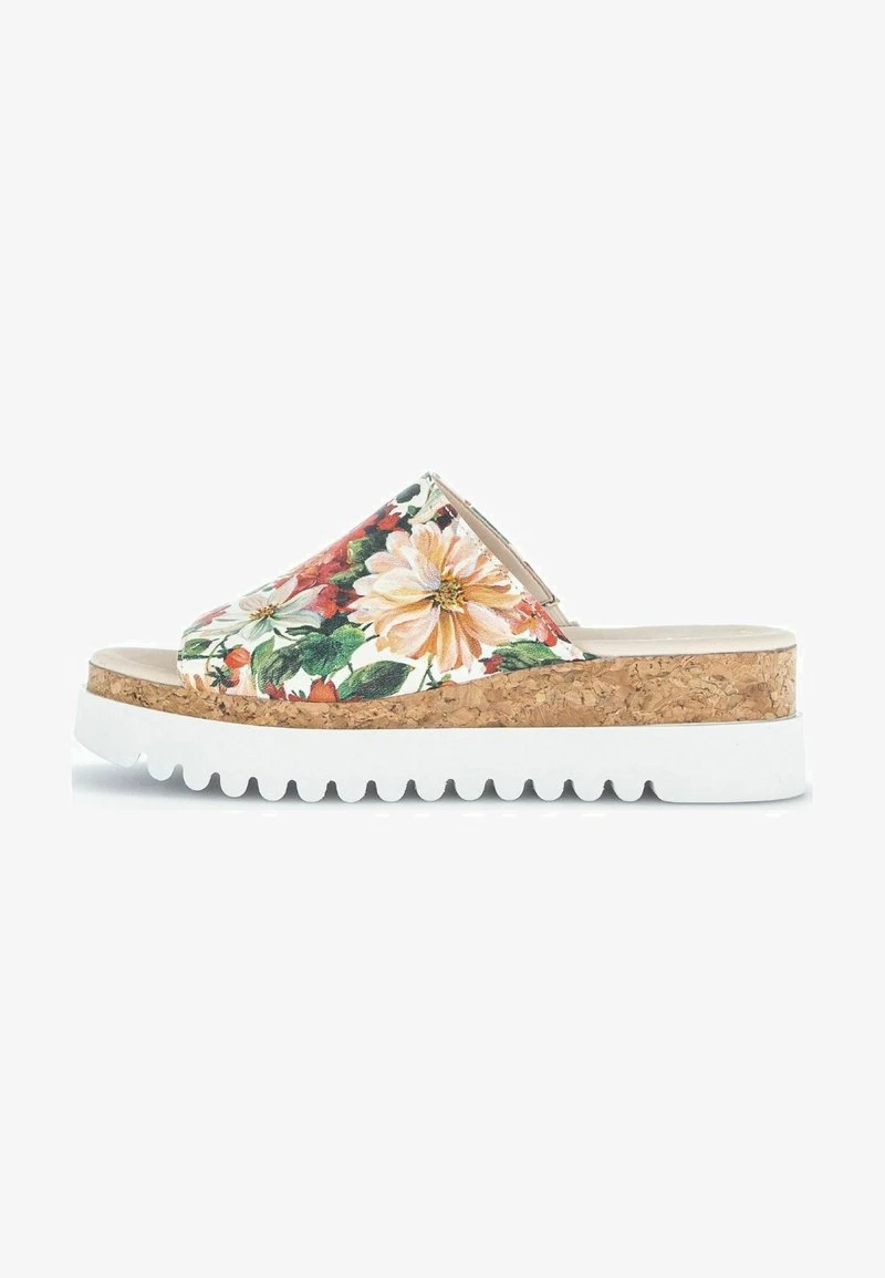 Gabor Pantolette Hoch - Multicolor Kork 1 Gabor Pantolette Hoch - Multicolor Kork