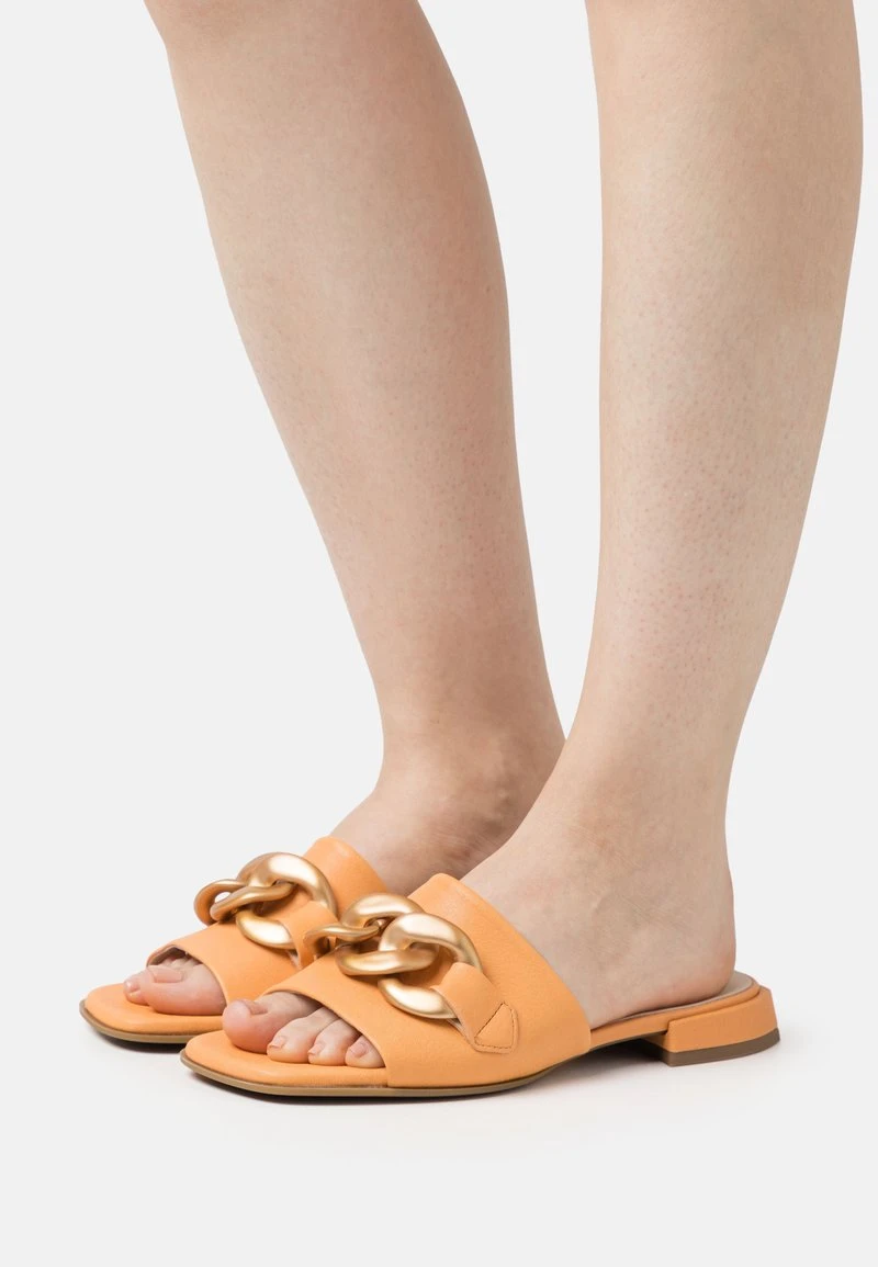 Gabor Comfort Pantolette Flach - Apricot 1 Gabor Comfort Pantolette Flach - Apricot