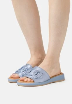 Gabor Comfort Pantolette Flach - Azur