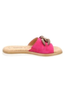 Gabor Pantolette Flach - Pink/kork Holz 10 Gabor Pantolette Flach - Pink/kork Holz -Gabor 5875117b640a42d998eeab56080b6b5b