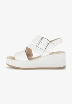 Gabor Keilsandalette - Weiß -Gabor 5b61e39b36e548a4b1e0d512074b3b38