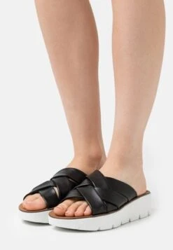 Gabor Pantolette Flach - Zwart -Gabor 5cba113f2b474290b86a9a6425c022ae