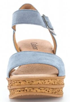 Gabor Keilsandalette - Bleu -Gabor 601f09909ba24bf9a78134c5d3926f4e