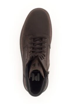 Pius Gabor Lace-up Ankle Boots - Mocca Black -Gabor 667ce47e38274fa0b0ebb6f7bf2c14aa