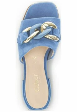 Gabor Pantolette Flach - Arktis Uni Gold -Gabor 6d789626e2ad4810aa688bdfd49a55b2