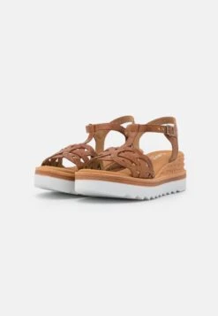 Gabor Comfort Plateausandalette - Camel -Gabor 8174e14714244ca7b4894148d284ef9f