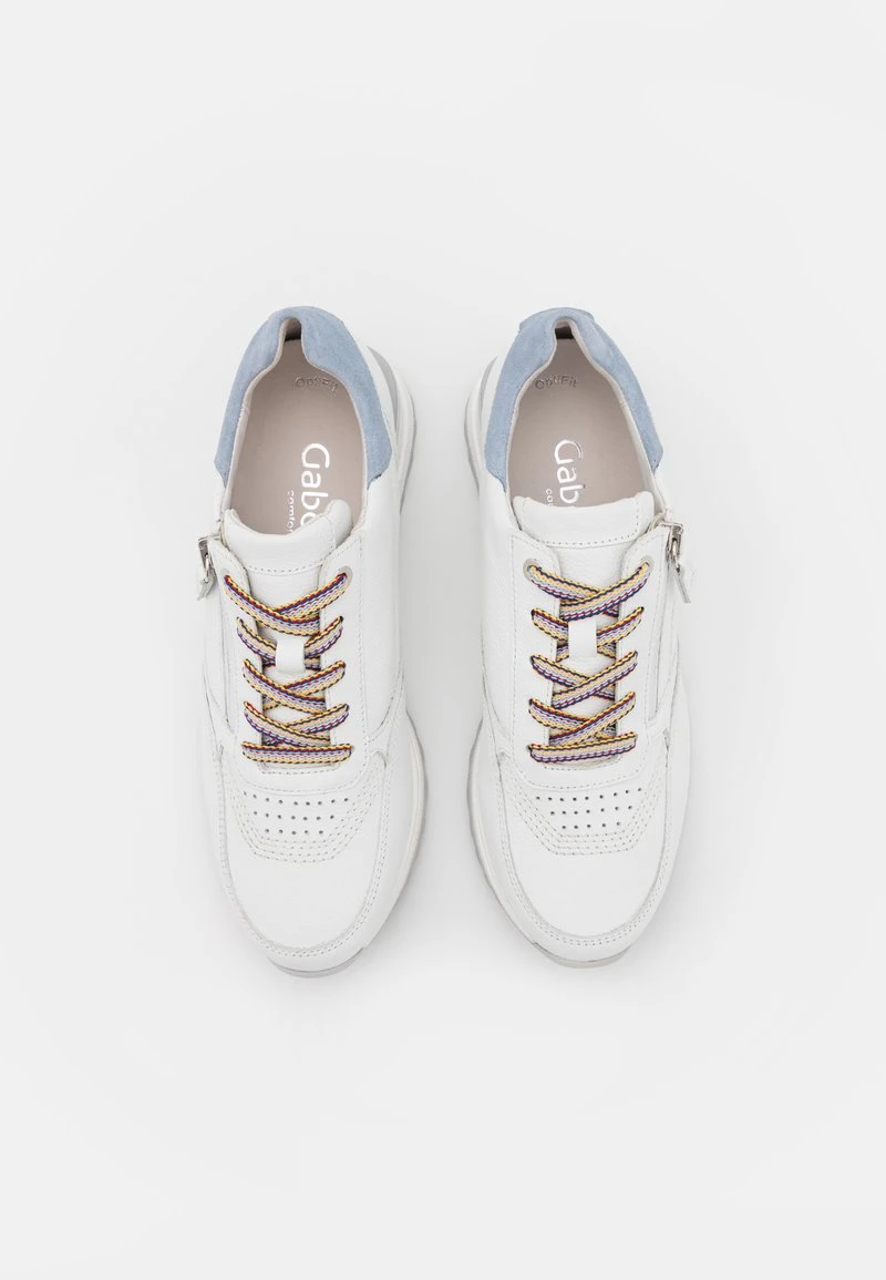 Gabor Comfort Sneaker Low - Weiss/lagun 6 Gabor Comfort Sneaker Low - Weiss/lagun – Bild 6