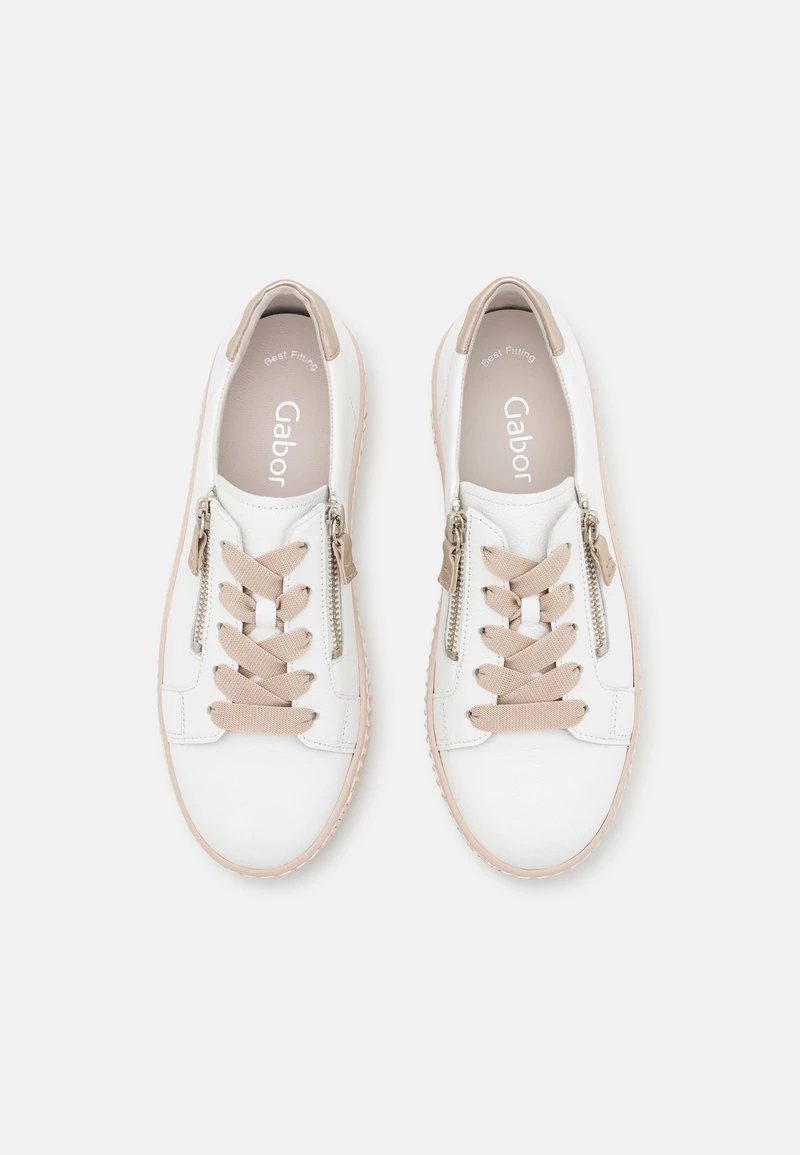 Gabor Sneaker Low - Weiss/antikrosa 6 Gabor Sneaker Low - Weiss/antikrosa – Bild 6