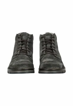 Pius Gabor Lace-up Ankle Boots - Slate Black -Gabor 941f0dc3f8694656a0edacffd881d1a6
