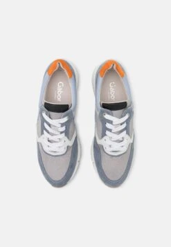 Gabor Comfort Sneaker Low - Grau/cielo/orange -Gabor 9b4794bda8314e7bbb75933c18c2d3c9