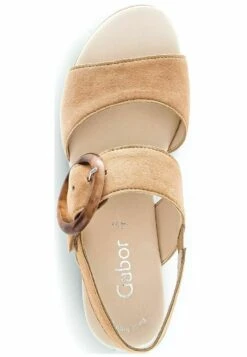 Gabor Plateausandalette - Caramel -Gabor 9fbc8fb1fabc4fb2a3fa5616588a05e4
