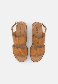Gabor Plateausandalette - Cognac -Gabor a0ad167dafd04456a0903bc20be43066