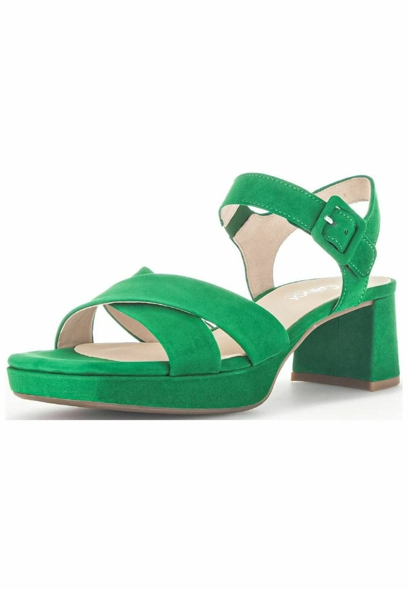 Gabor Plateausandalette - Verde Lds 2 Gabor Plateausandalette - Verde Lds – Bild 2
