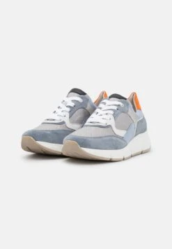 Gabor Comfort Sneaker Low - Grau/cielo/orange -Gabor bc2075d31a8948fdb2c47181a5f37f56