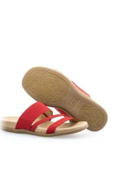 Gabor Pantolette Flach - Rot -Gabor c3c0e0e3b1b44ee491512736f16e0452