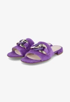 Gabor PANTOLETTEN - Pantolette Flach - Lila