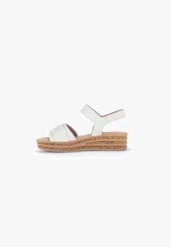 Gabor Plateausandalette - Beige écru