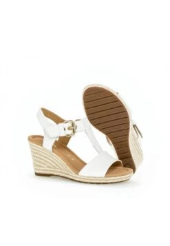 Gabor Keilsandalette - Blanc -Gabor cbc0327a5dbb471c85fee76615e61647