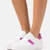 Gabor Sneaker Low - Weiss/fuxia/ice