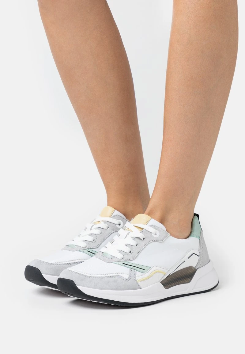 Gabor Comfort Sneaker Low - Weiss/light Grey Kombi 1 Gabor Comfort Sneaker Low - Weiss/light Grey Kombi