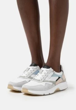 Gabor Comfort Sneaker Low - Weiß/light Grey/pino