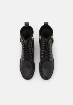 Gabor Comfort Schnürstiefelette - Schwarz/gold -Gabor cf1eaeabe5b44e62b8b28c1c6305e9a6