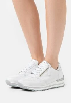 Gabor Comfort Sneaker Low - Weiß/silber