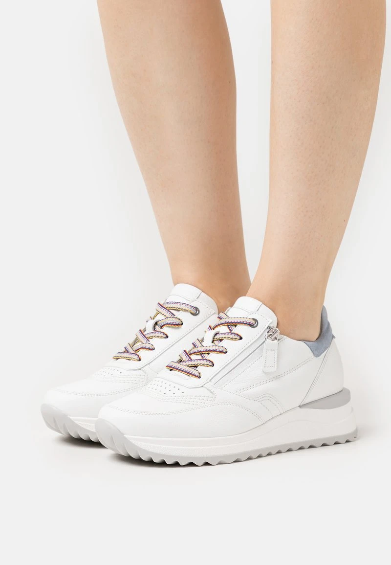 Gabor Comfort Sneaker Low - Weiss/lagun 1 Gabor Comfort Sneaker Low - Weiss/lagun