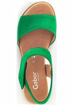 Gabor Plateausandalette - Verde Kork Creme -Gabor e76a6bd1e751446da1181dbdf3de356c