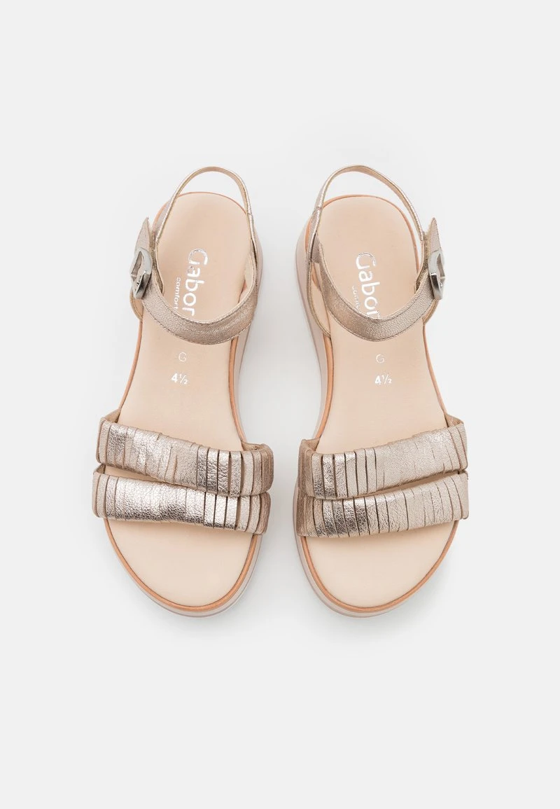 Gabor Comfort Plateausandalette - Puder 6 Gabor Comfort Plateausandalette - Puder – Bild 6