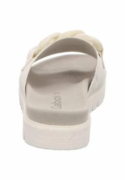 Gabor Pantolette Flach - Wei -Gabor eda664f2c83a4304b2259a206626351b
