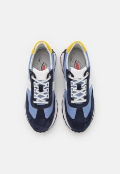 Gabor Comfort Sneaker Low - Marine/azur/white/yellow -Gabor f1a1717358ed476bac3957ce8bfae1a3