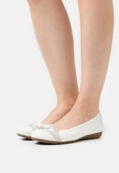 Gabor SPORTLICHE - Klassischer Ballerina - Weiss -Gabor fb120b7f8609441db619a51f5a4db21d