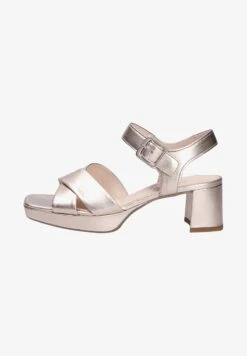 Gabor FASHION - Plateausandalette - Puderlds